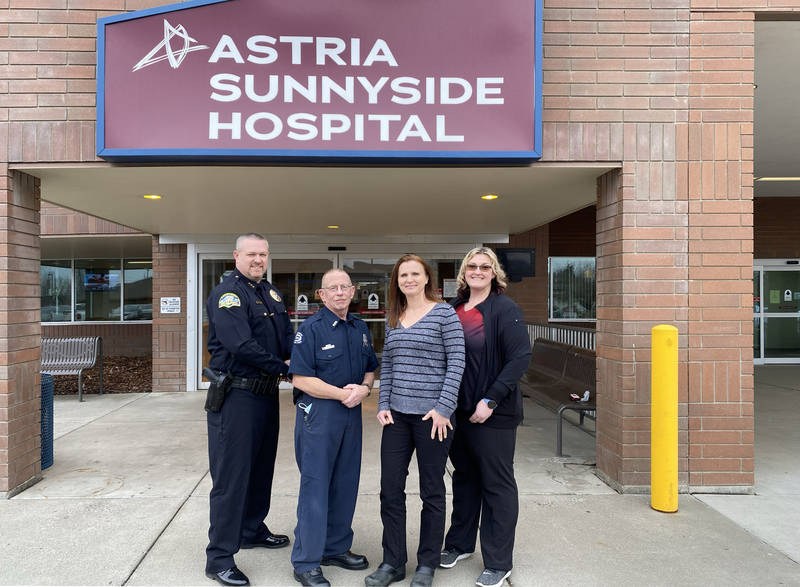 Astria Health announces new program to provide naloxone and education to Sunnyside law enforcement and correction officers.